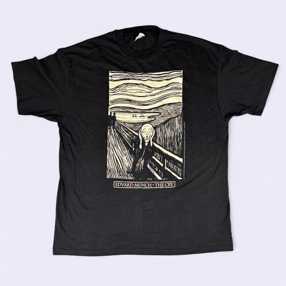 Edward Munch The Cry 1994 Graphic Tshirt Size XL - Picture 1 of 7